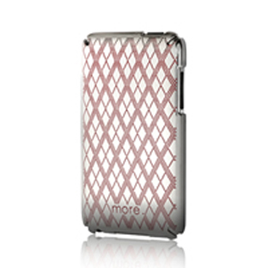  More Metallic Series Engraved Edition Stitch Silver for iPhone 3G/3GS (AP05-030S/S)